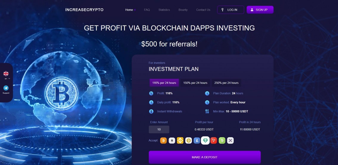 Increase Crypto
